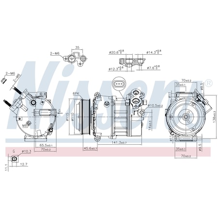 Nissen Compressor, 890617 890617